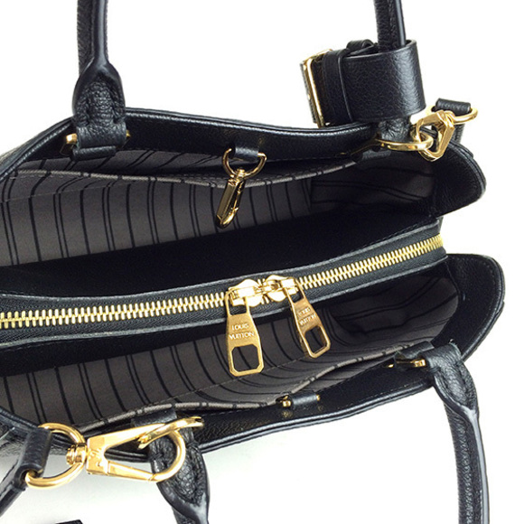 Louis Vuitton Emplant Montaigne BB 2way Noir Shoulder Bag - Picture 5 of 7